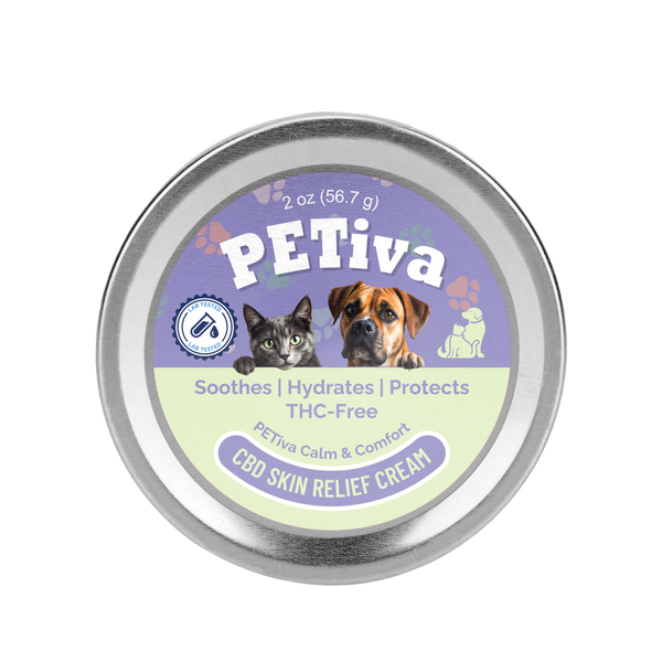 PETiva Calm & Comfort | CBD Skin Relief Cream