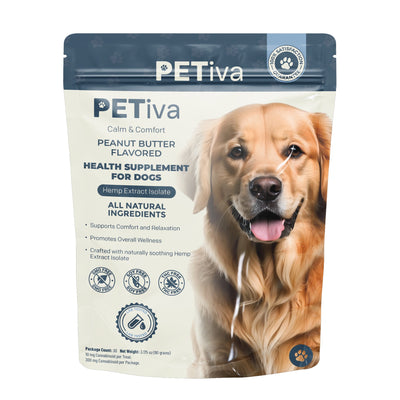 PETiva Calm & Comfort | CBD Dog Treats - 30ct