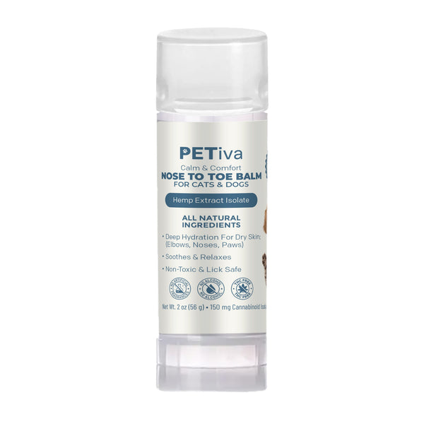 PETiva Calm & Comfort | CBD Nose to Toe Balm
