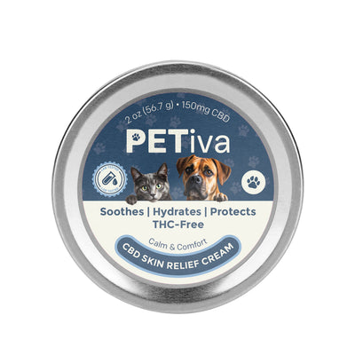 PETiva Calm & Comfort | CBD Skin Relief Cream