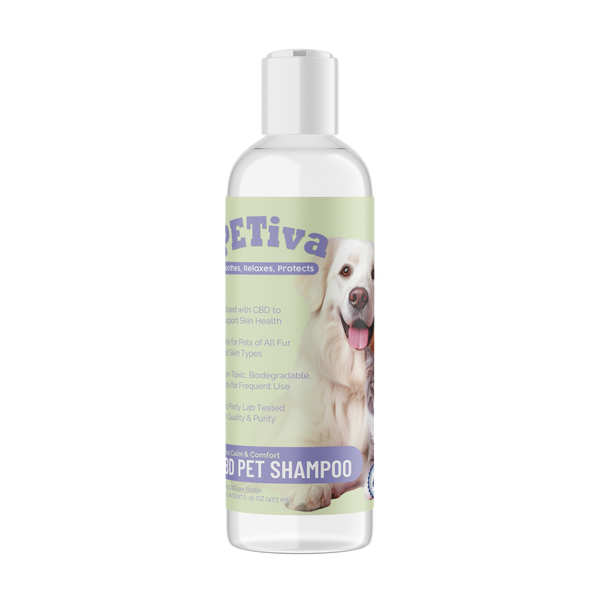 PETiva Calm & Comfort | CBD Pet Shampoo