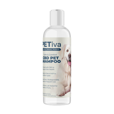 PETiva Calm & Comfort | CBD Pet Shampoo