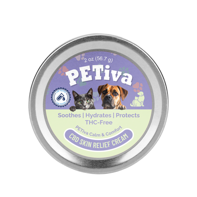 PETiva Calm & Comfort | CBD Skin Relief Cream